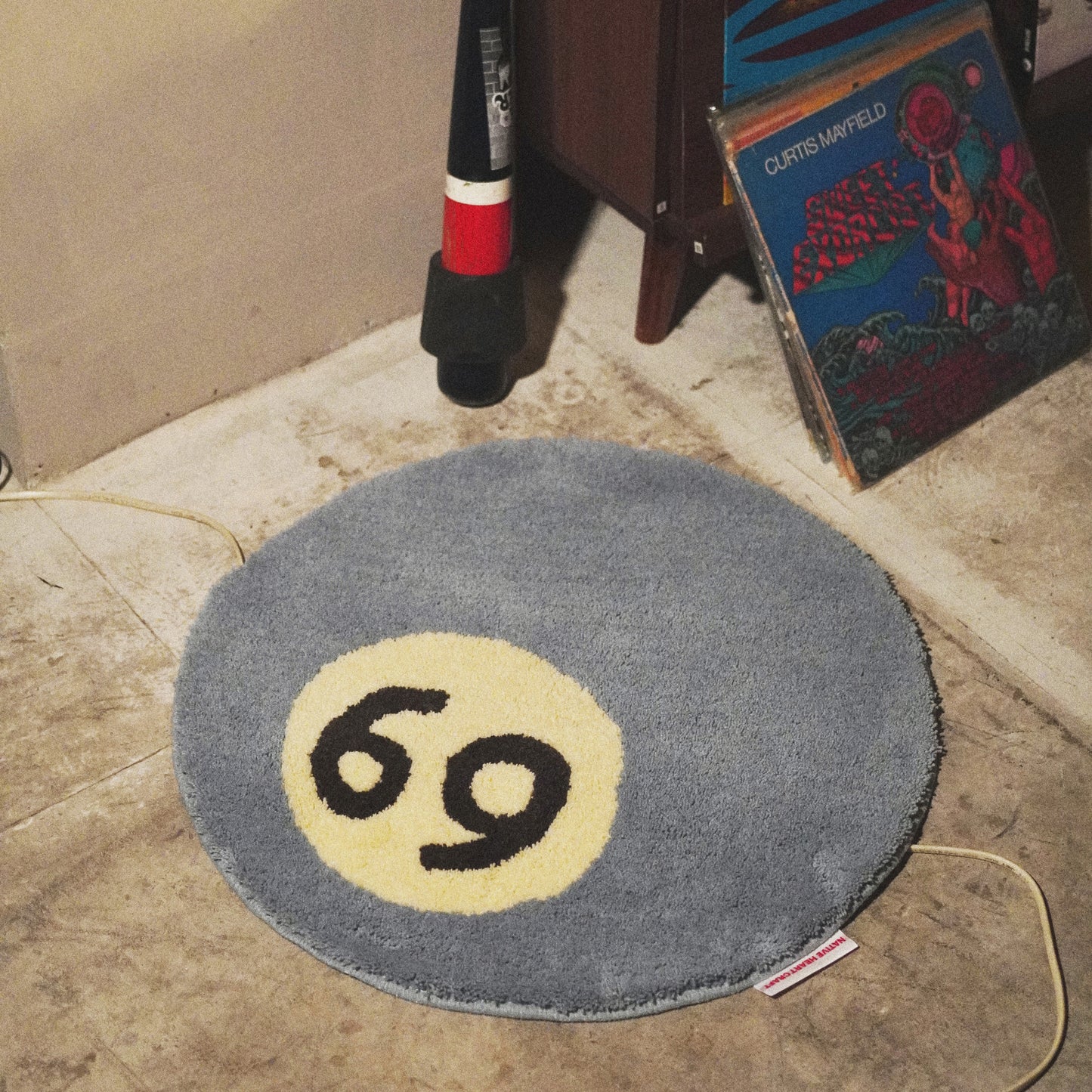 69BALL RUG - BLUE