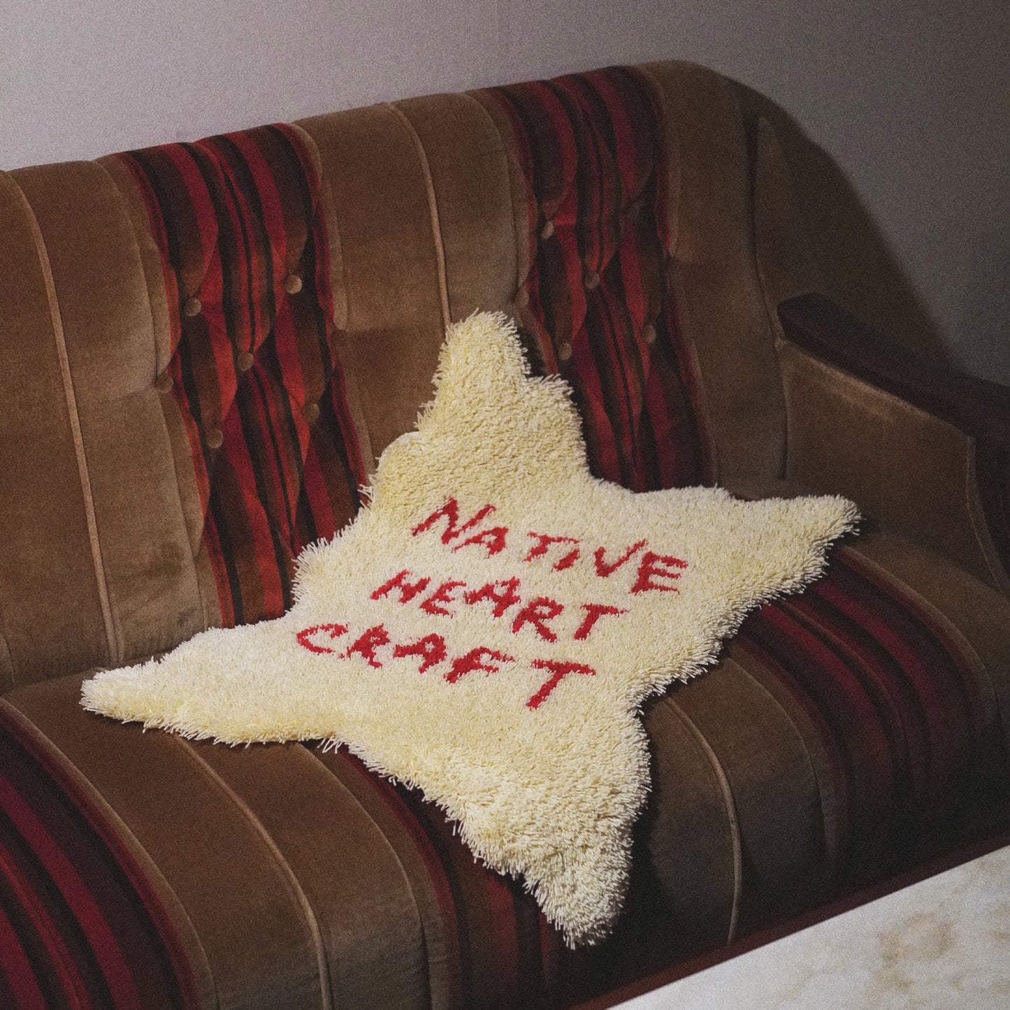 NHC FUR RUG - BEIGE