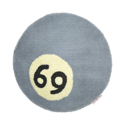 69BALL RUG - BLUE