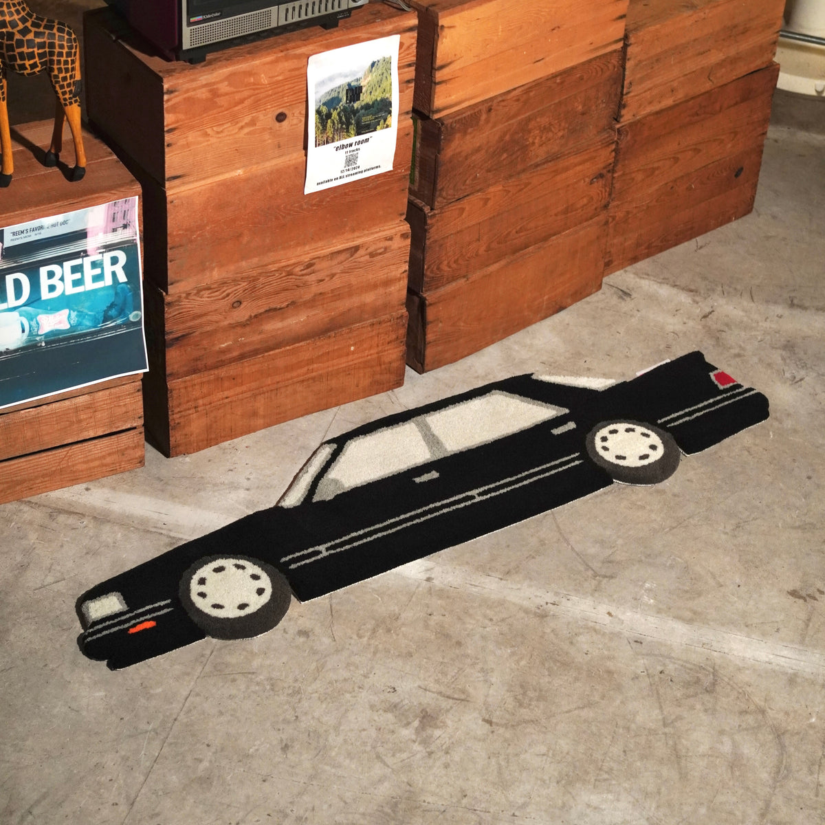 SEDAN RUG - BLACK