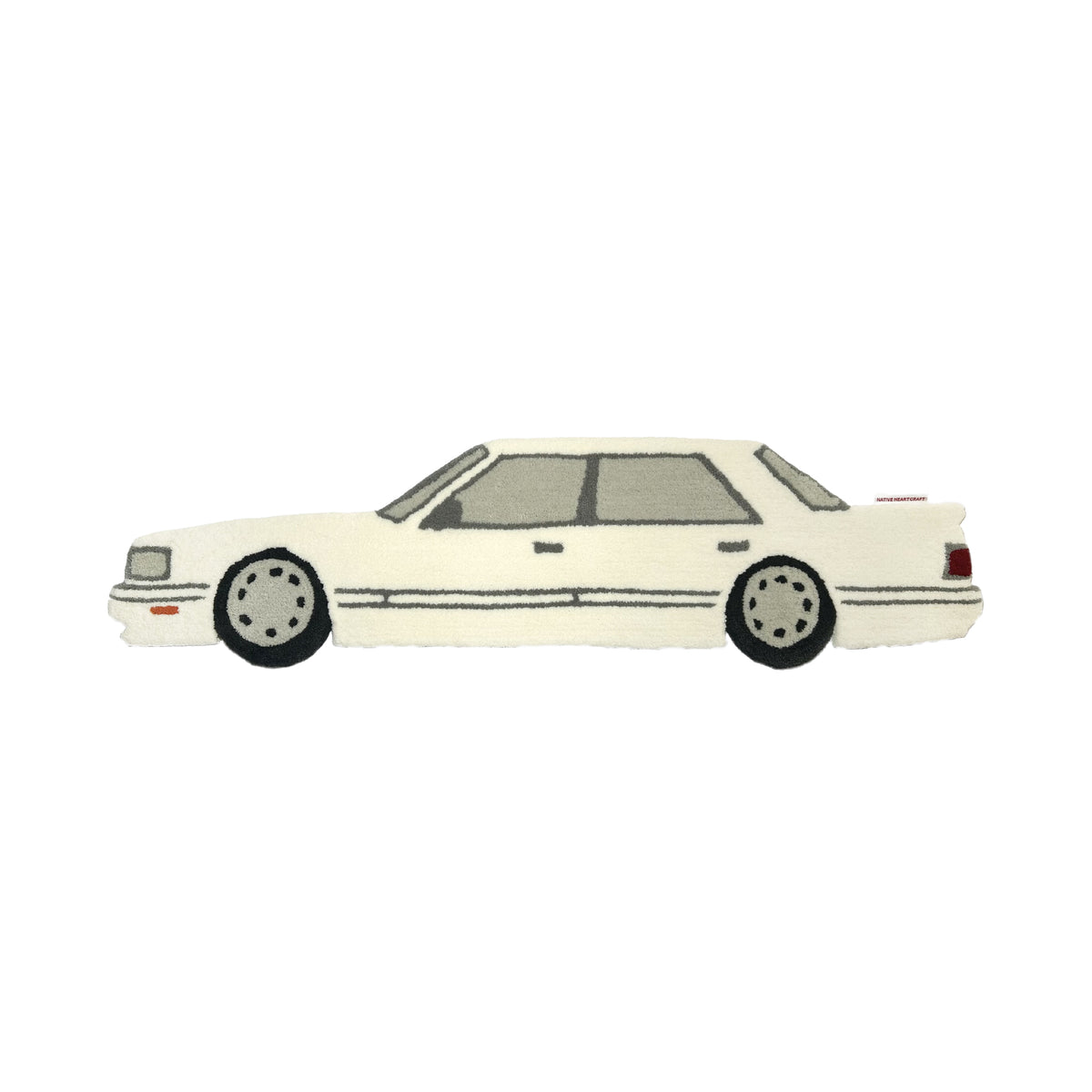 SEDAN RUG - WHITE